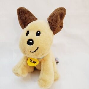 Unipak Little Passports Toby Plush Puppy Dog Bean/Pellet Bottom